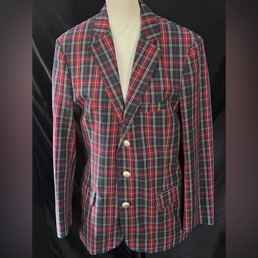 Jey Cole Man Plaid Blazer JCM